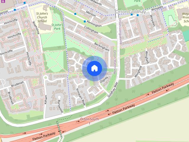 House for rent in Orton Goldhay, Peterborough