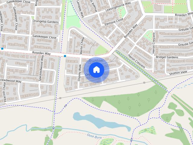 House for rent in Brunton Green, Newcastle upon Tyne
