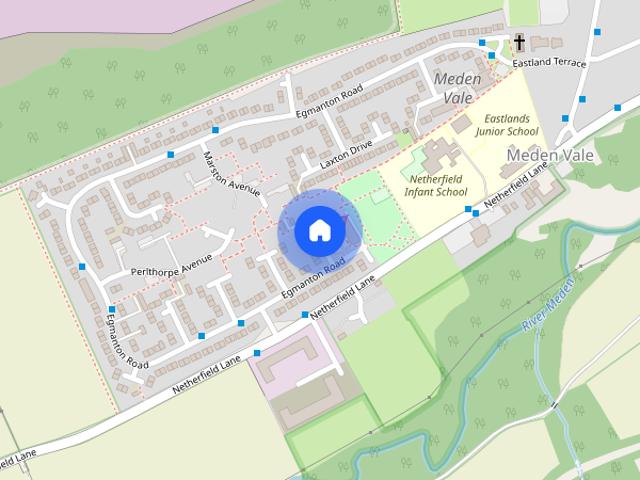 Apartment for rent in Warsop, Potters Corner