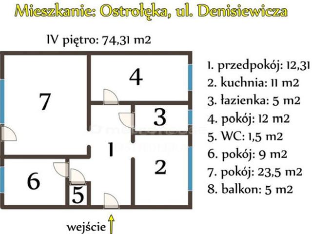 Mieszkanie na sprzedaż w Śródmieście II, Ostrołęka