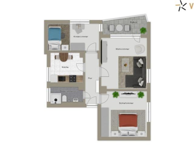 Apartment mieten in Bockum-Hövel, Hamm