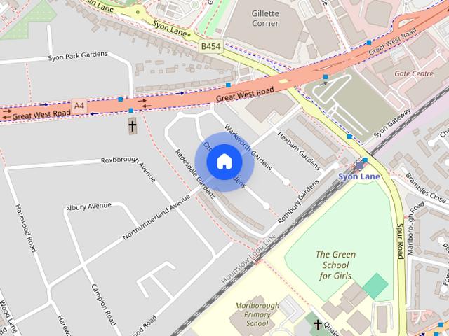 Apartment for rent in London Borough of Hounslow, Cat Hill