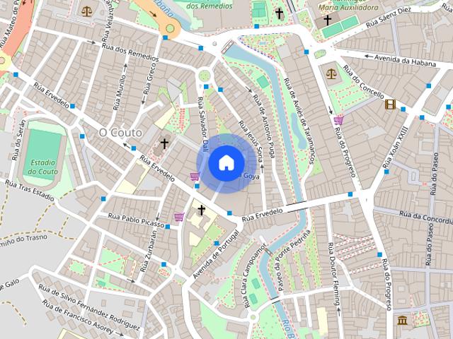 Apartamento en alquiler en Ourense