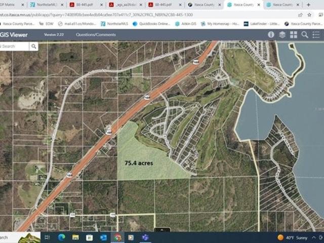 Land for sale in Coleraine, Minnesota