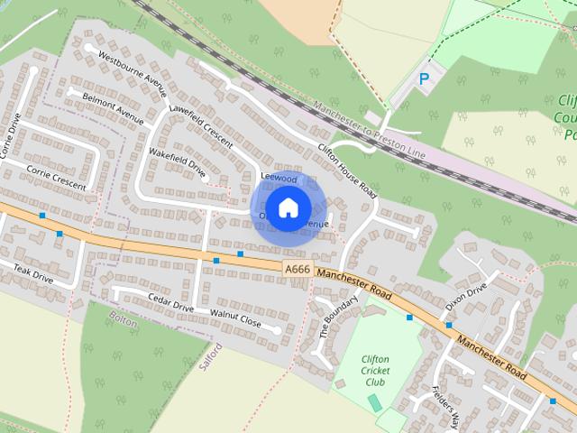 House for rent in Clifton, Salford