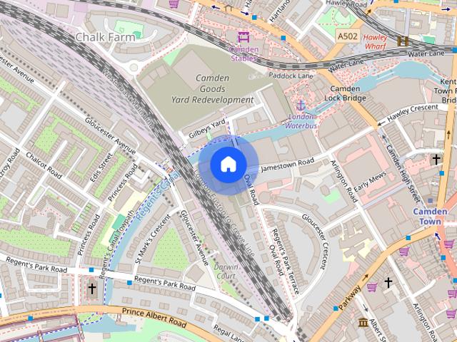 Apartment for rent in Primrose Hill, Greater London