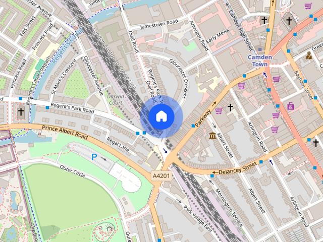 Apartment for rent in Chalk Farm, Primrose Hill