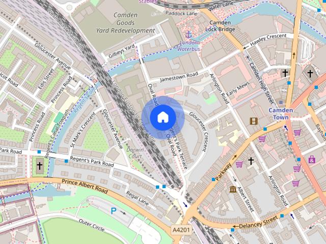 Apartment for rent in Chalk Farm, Primrose Hill