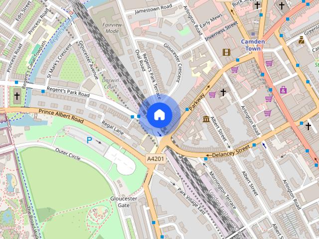 Apartment for rent in Primrose Hill, Chalk Farm