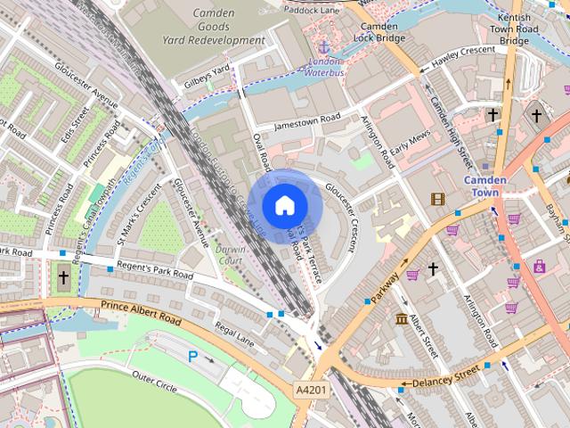 Apartment for rent in Chalk Farm, Primrose Hill
