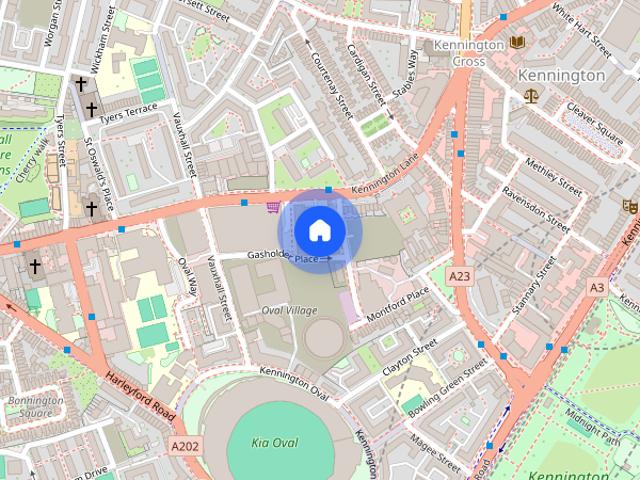 Apartment for rent in Oval, Greater London
