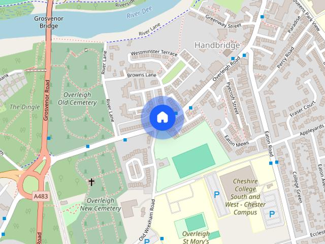 House for rent in Handbridge, Chester