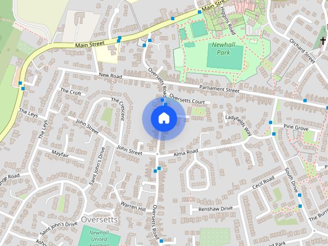 House for rent in Newhall, South Derbyshire
