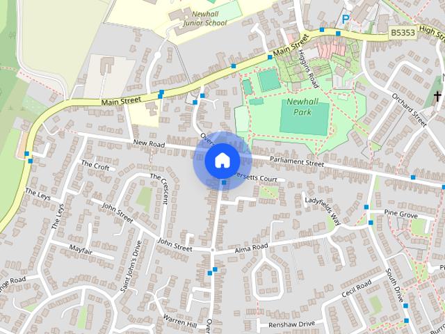 House for rent in Oversetts, Egginton