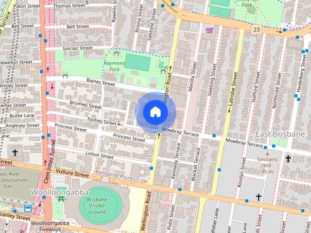 Apartment for rent in East Brisbane, Greater Brisbane