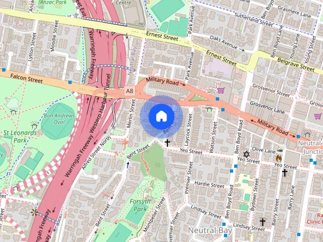 Apartment for rent in Lower North Shore, Sydney