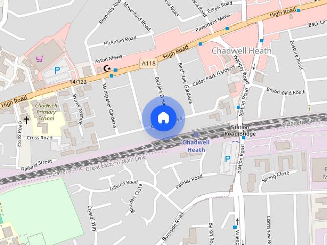 House for rent in Romford, Chadwell Heath