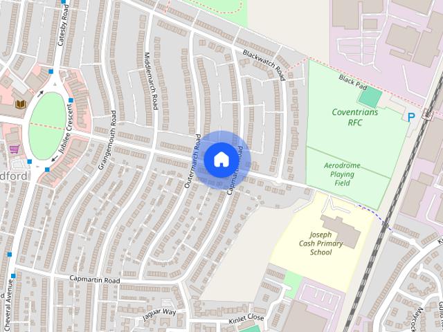 House for rent in Radford, West Midlands