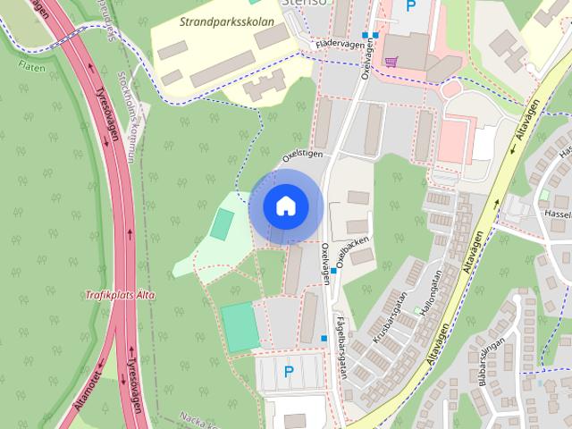 Lägenhet hyra i Nacka, Älta