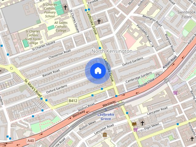 House for rent in North Kensington, Greater London