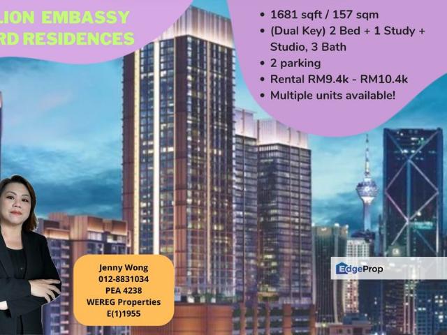 Condominium for rent in Country Heights Damansara, Kuala Lumpur