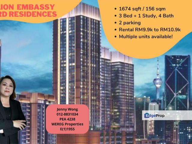 Condominium for rent in Country Heights Damansara, Kuala Lumpur
