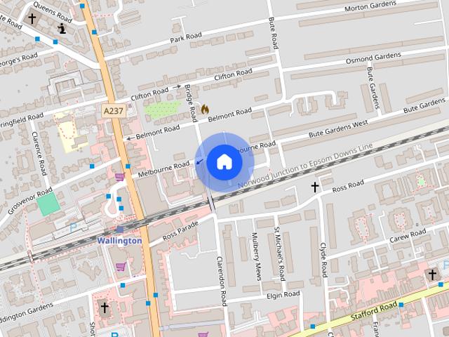 Apartment for rent in Wallington, Greater London