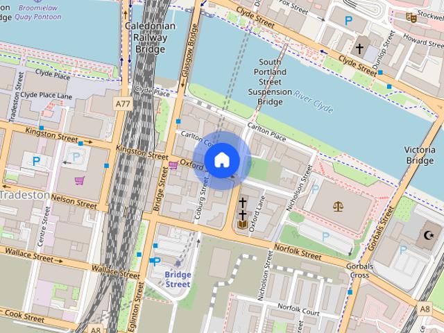 Apartment for rent in Tradeston, Scotland