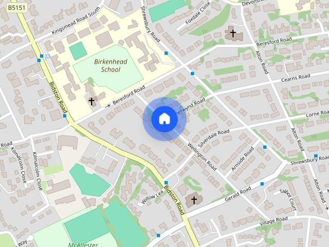 Apartment for rent in Claughton, Oxton