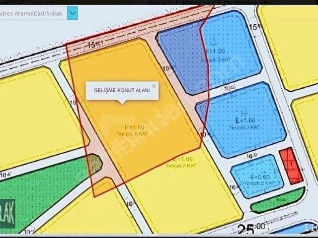 Kocasinan, Kayseri içerisinde satılık Arsa