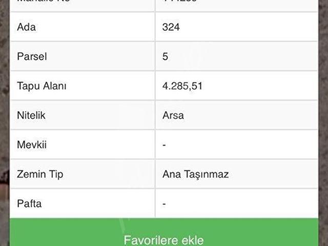 Günyüzü, Cihanbeyli içerisinde satılık Arsa