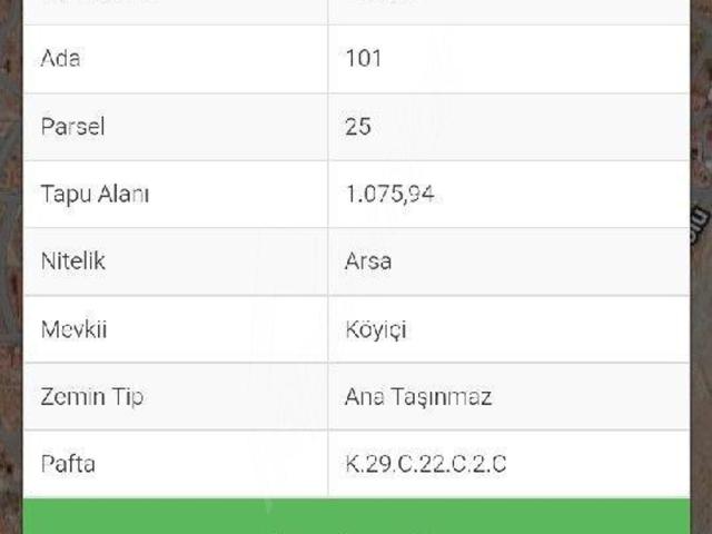 Kırkışla, Cihanbeyli içerisinde satılık Arsa