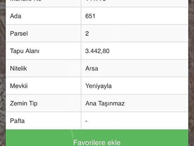 Taşpınar, Cihanbeyli içerisinde satılık Arsa