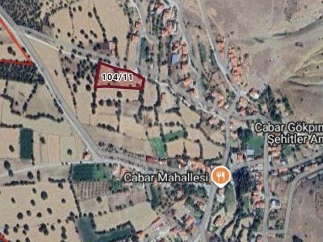 Cabar, Çivril içerisinde satılık Arsa