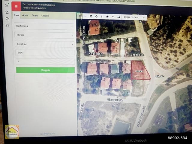 Kastamonu Merkez, Kastamonu içerisinde satılık Arsa