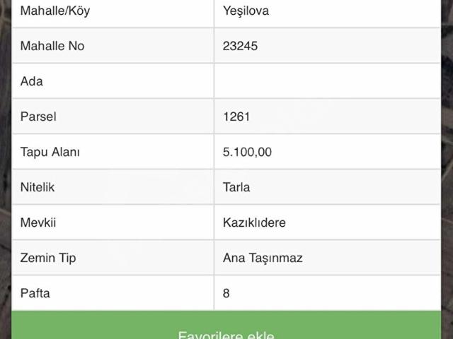 Yeşilova, Pehlivanköy içerisinde satılık Arsa