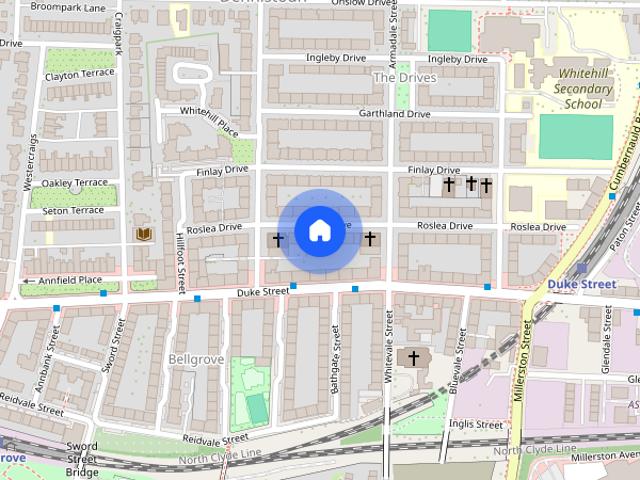 Apartment for rent in The Drives, Dennistoun
