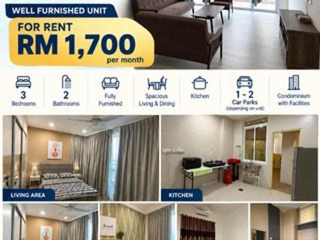Condominium for rent in Kuching, Bahagian Kuching