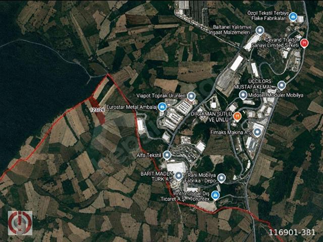 Mustafakemalpaşa, Bursa içerisinde satılık Arsa
