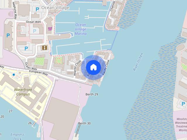 Apartment for rent in Ocean Village, Southampton