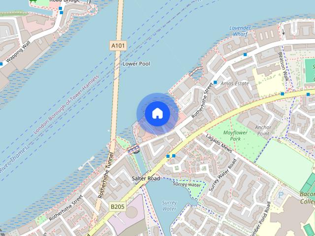 Apartment for rent in Rotherhithe, Greater London