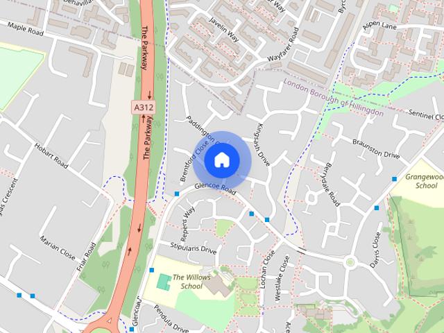 House for rent in London Borough of Hillingdon, Greater London