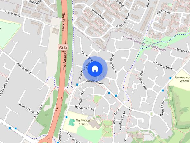 House for rent in London Borough of Hillingdon, Greater London
