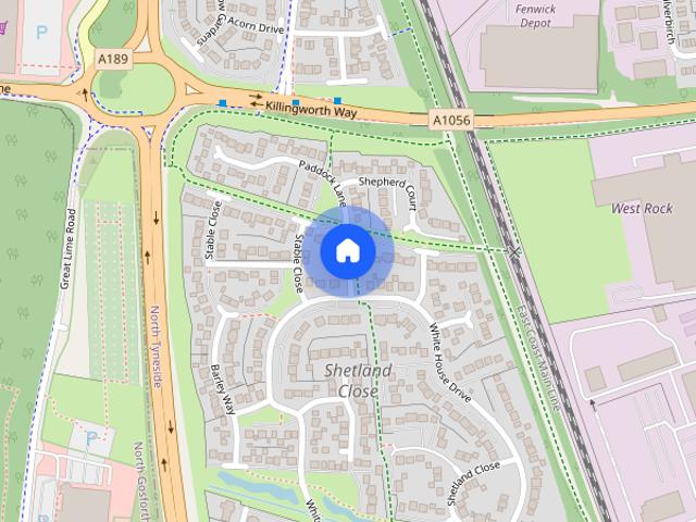 House for rent in Burradon, North Tyneside