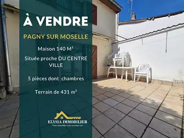 Maison vente à Pagny-sur-Moselle, Meurthe-et-Moselle