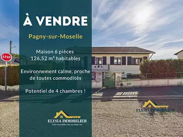 Maison vente à Nancy, Pagny-sur-moselle