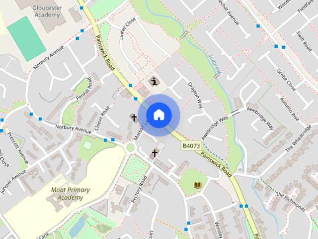 House for rent in Saintbridge, Gloucester