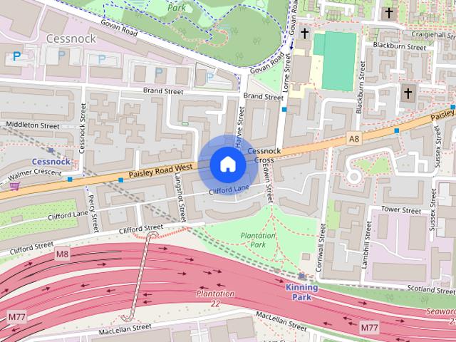 Apartment for rent in Ibroxholm, Glasgow