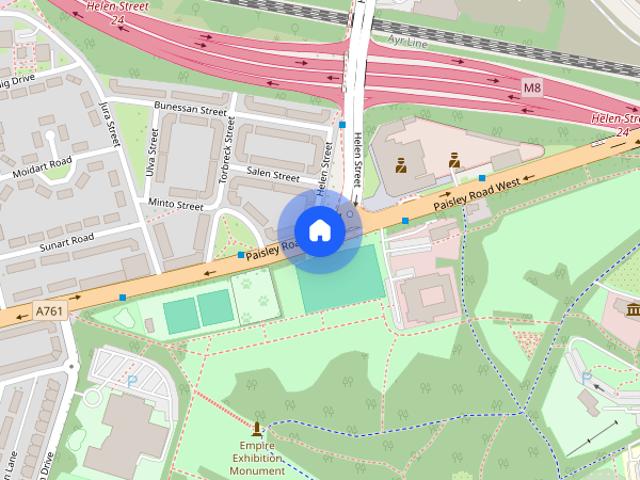 Apartment for rent in Mosspark, Scotland