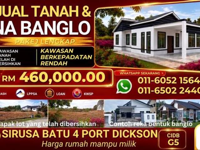 Bungalow for sale in Sri Rusa, Negeri Sembilan